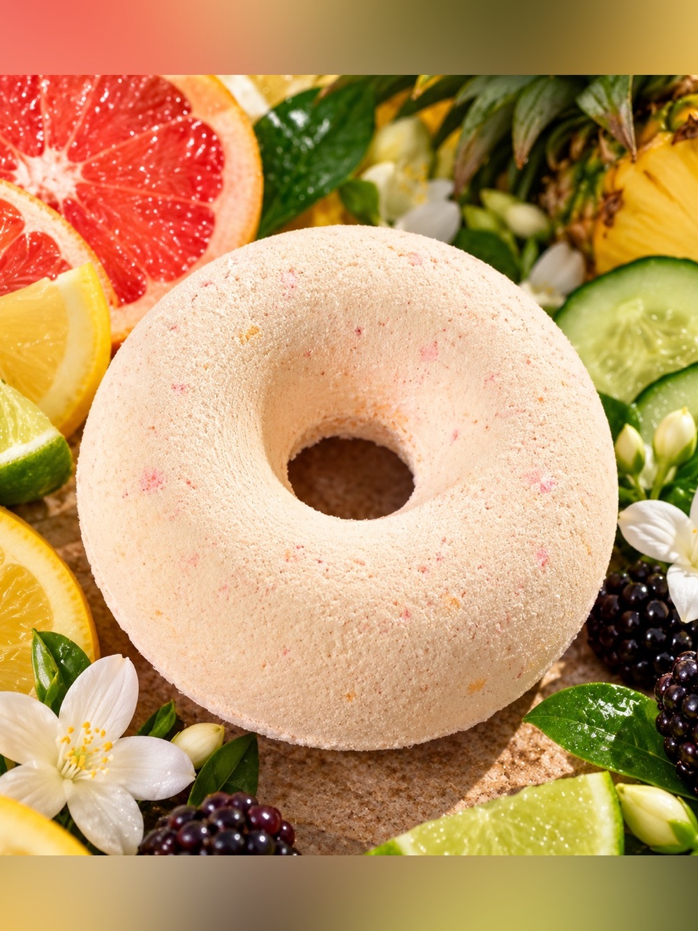 ENERGY (citrusy) DONUT BATH BOMB